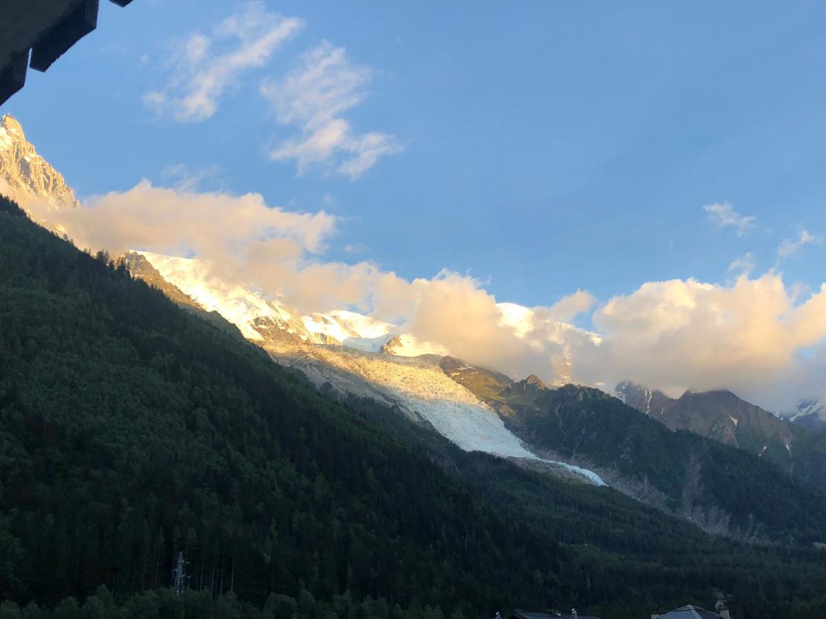 Mont Blanc 43, Vue Mont Blanc , Balcon, Parking Daire Chamonix Dış mekan fotoğraf