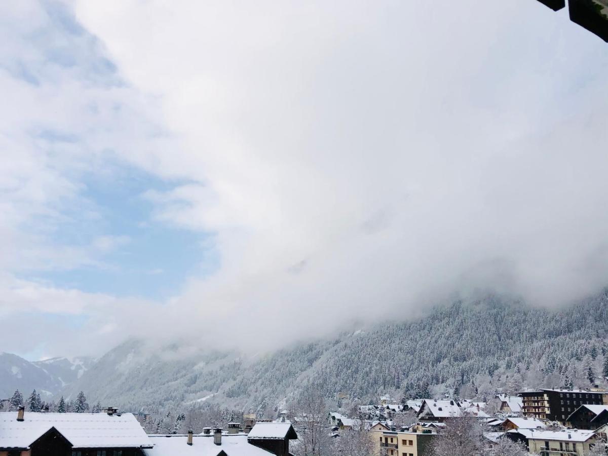 Mont Blanc 43, Vue Mont Blanc , Balcon, Parking Daire Chamonix Dış mekan fotoğraf