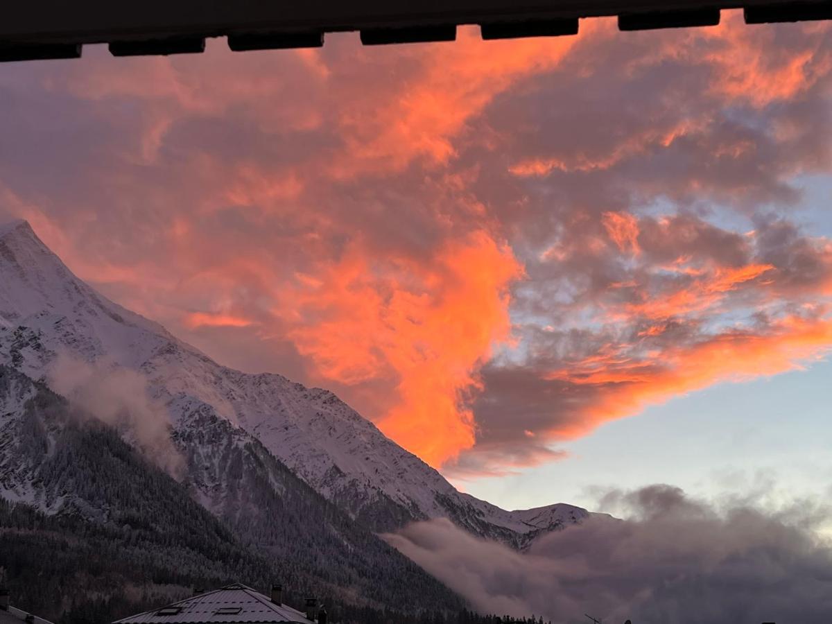 Mont Blanc 43, Vue Mont Blanc , Balcon, Parking Daire Chamonix Dış mekan fotoğraf